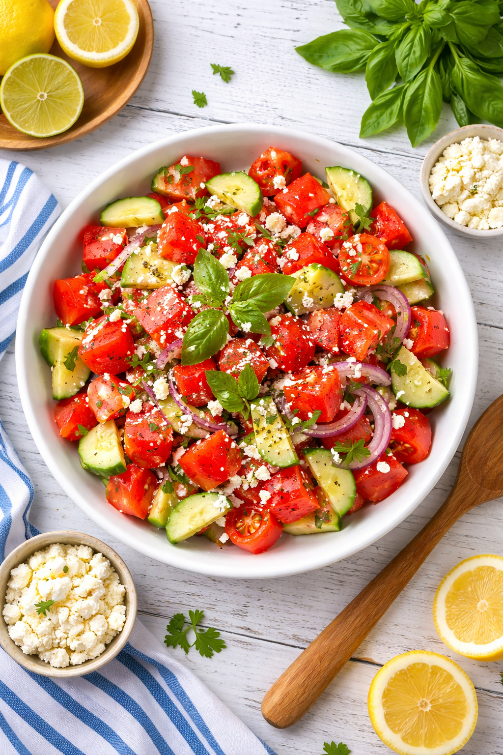 Summer refreshing salad